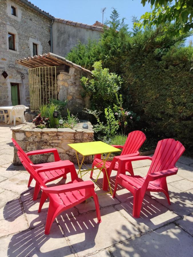 Ardeche Les Cigales, Studio Murier Piscine Partagee Grospierres Exterior photo